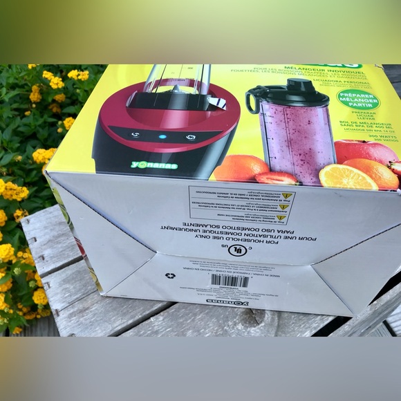 NEW Yonanas Personal Blend Blender Jet Travel Cup Lid Make Shakes Smoothies More - Picture 7 of 9